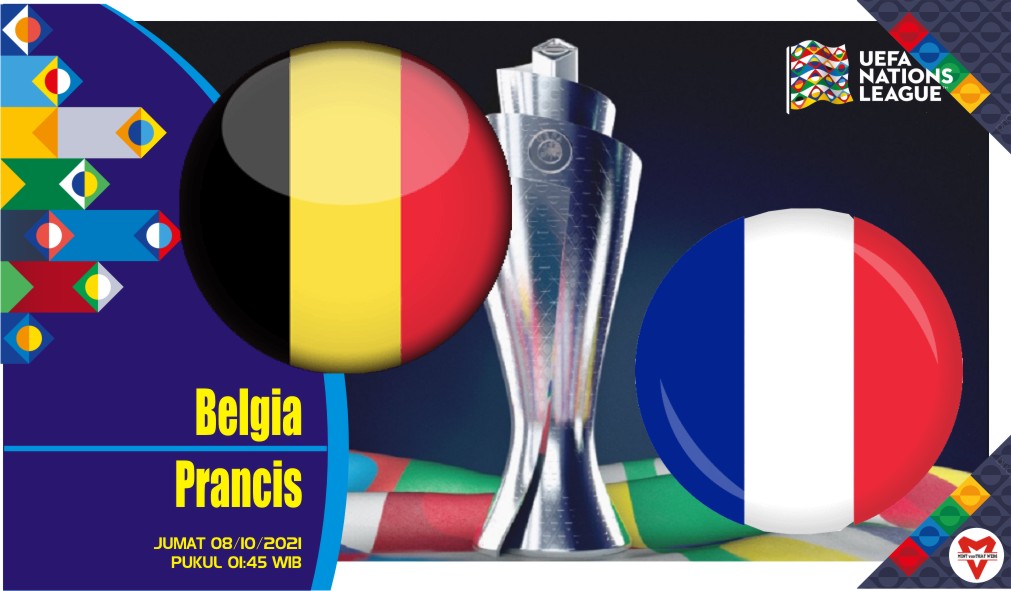 Prediksi Belgia vs Prancis - Nation League 08 Oktober 2021